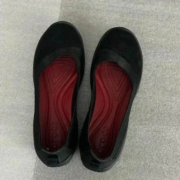 [US6]Crocs Busy Day  Ballet Round Toe Flat - Picture 2 of 8